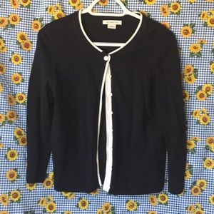 Black and White Liz Claiborne Sweater